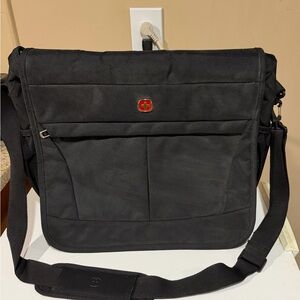 SwissGear Black Messenger Bag